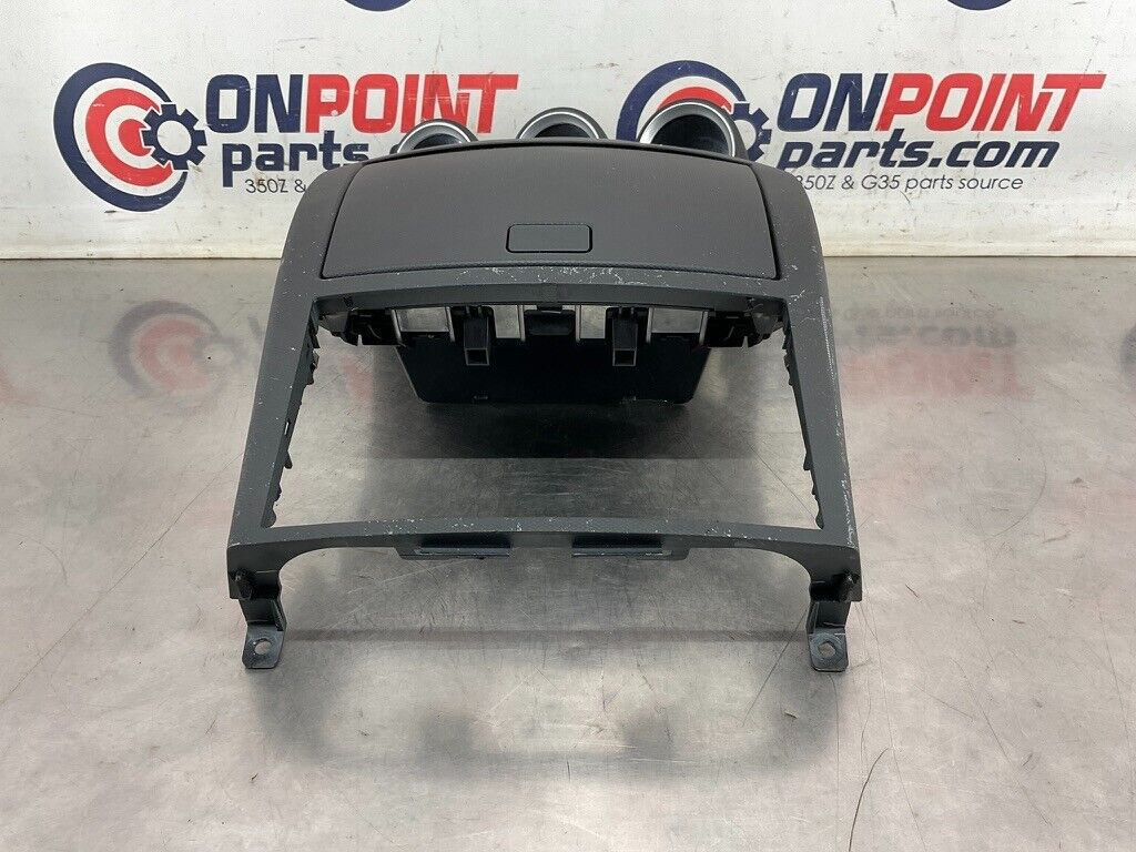 2004 Nissan 350Z Center Dash Bezel Trim Cubby Instrument Cluster OEM 25BF9E8 - On Point Parts Inc