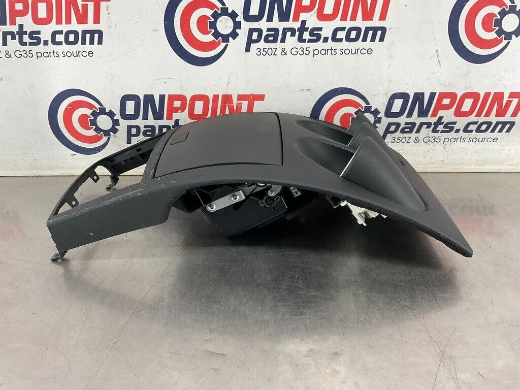 2004 Nissan 350Z Center Dash Bezel Trim Cubby Instrument Cluster OEM 25BF9E8 - On Point Parts Inc