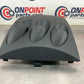 2004 Nissan 350Z Center Dash Bezel Trim Cubby Instrument Cluster OEM 25BF9E8 - On Point Parts Inc