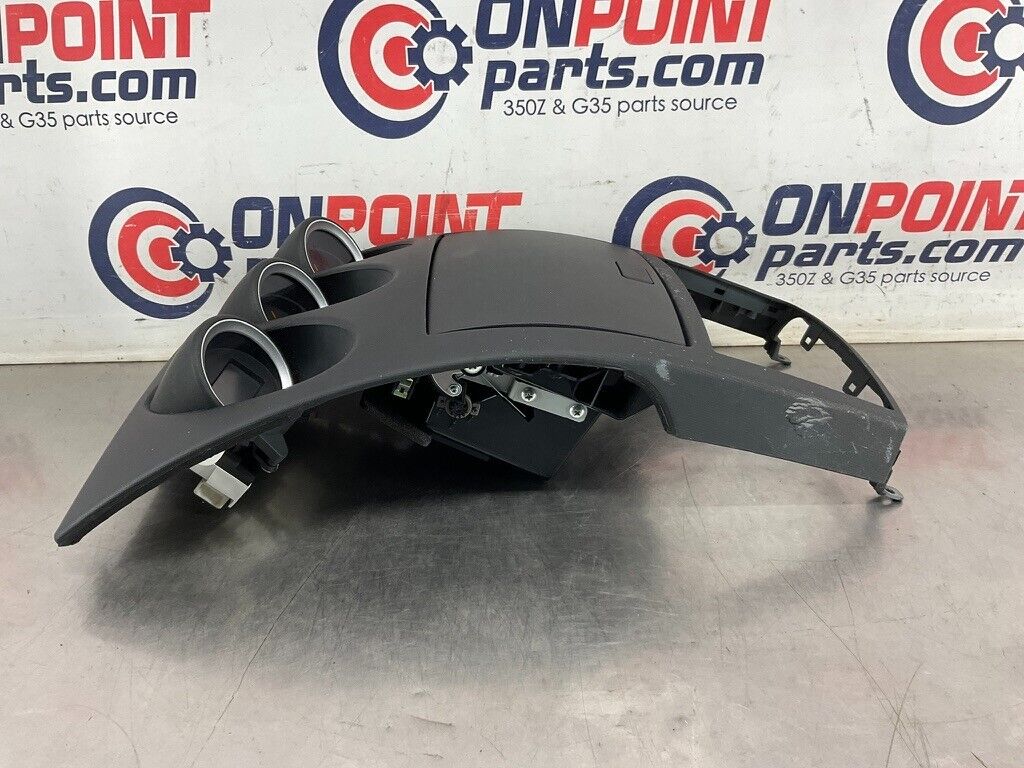 2004 Nissan 350Z Center Dash Bezel Trim Cubby Instrument Cluster OEM 25BF9E8 - On Point Parts Inc