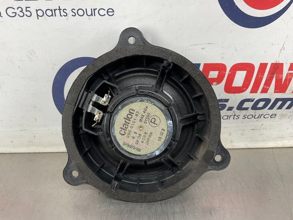 ヒ口　5/6 2004 Nissan 350Z Driver Left 6.5 inch Clarion Door Speaker 28156