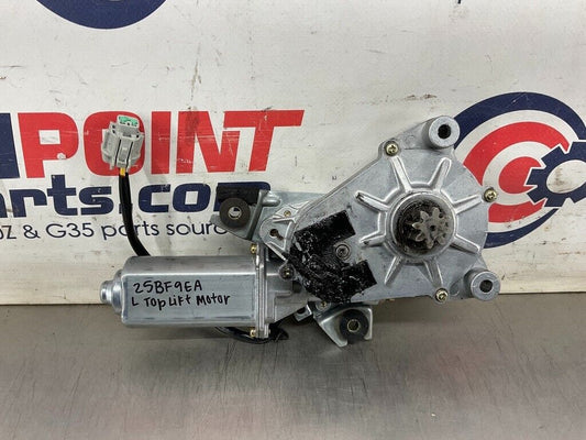 2004 Nissan 350Z Driver Left Convertible Top Lift Motor OEM 25BF9EA - On Point Parts Inc