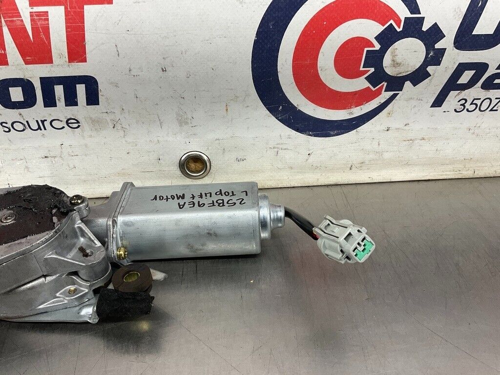 2004 Nissan 350Z Driver Left Convertible Top Lift Motor OEM 25BF9EA - On Point Parts Inc