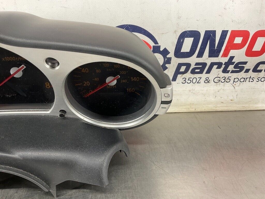 2004 Nissan 350Z Speedometer Instrument Gauge Cluster Automatic 80k OEM 25BF9EA - On Point Parts Inc