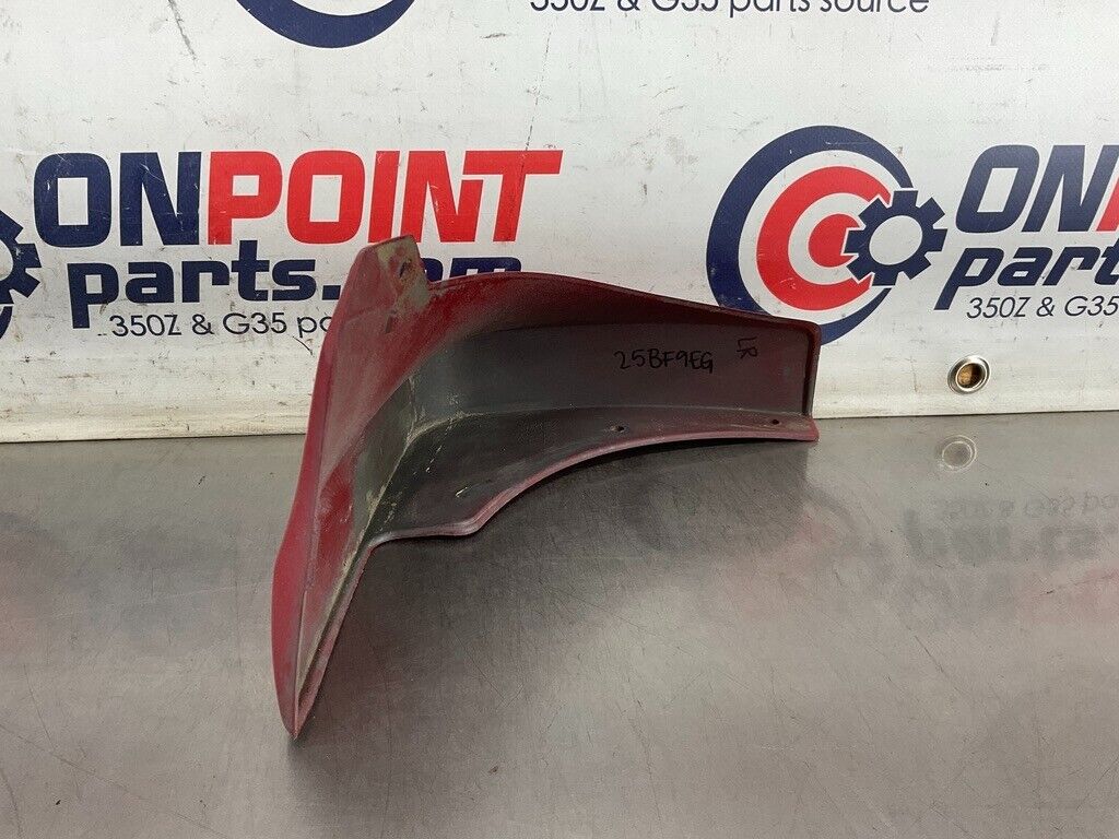 2004 Nissan 350Z Driver Left Rear Mud Flap Splash Guard OEM 25BF9EG - On Point Parts Inc