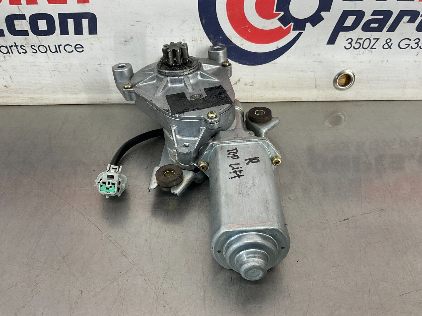 2004 Nissan 350Z Passenger Right Convertible Top Lift Motor OEM 25BF9EE - On Point Parts Inc