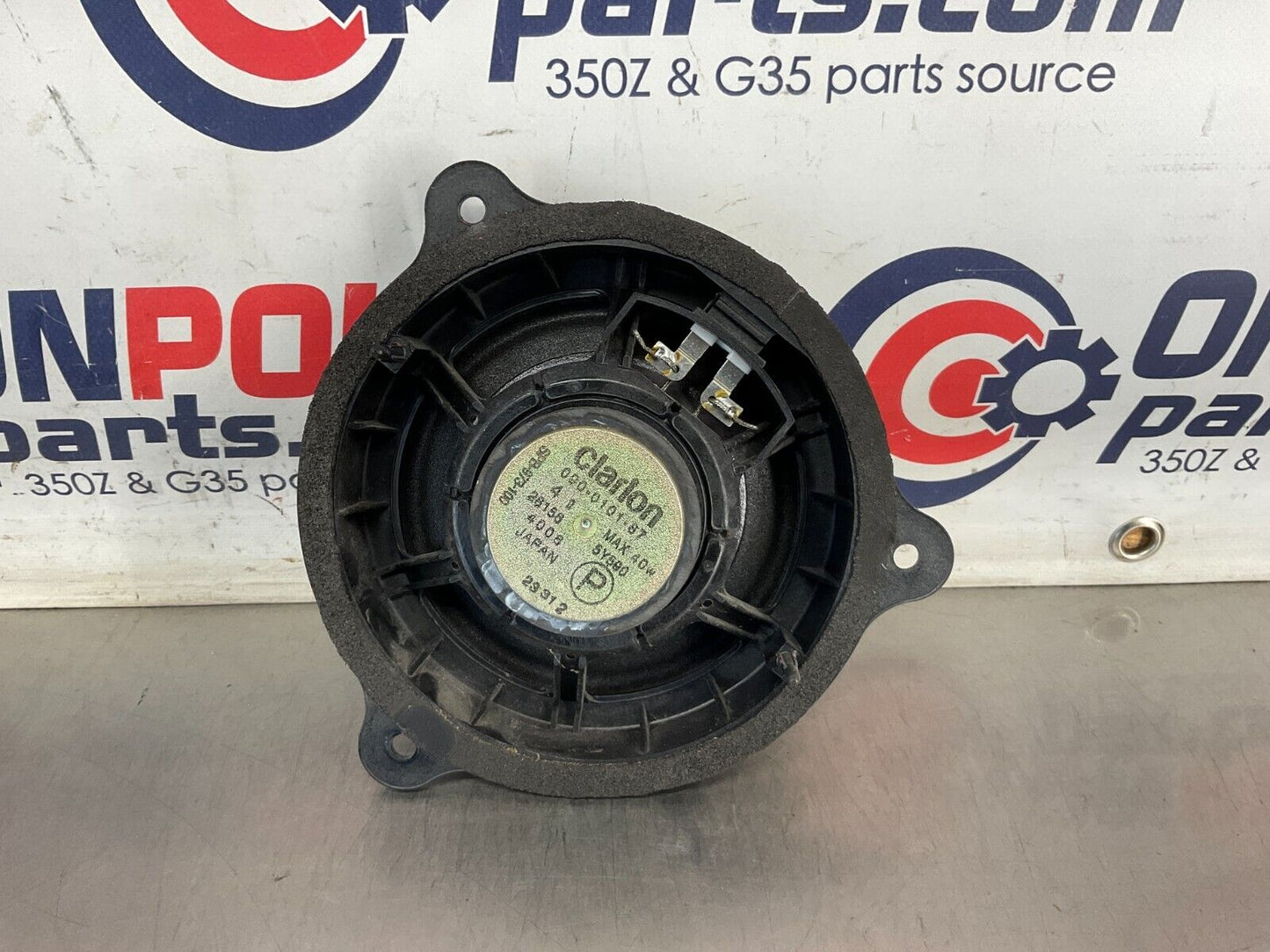 2004 Nissan 350Z Passenger Right Clarion Door Speaker 26156 OEM 25BF9EE - On Point Parts Inc