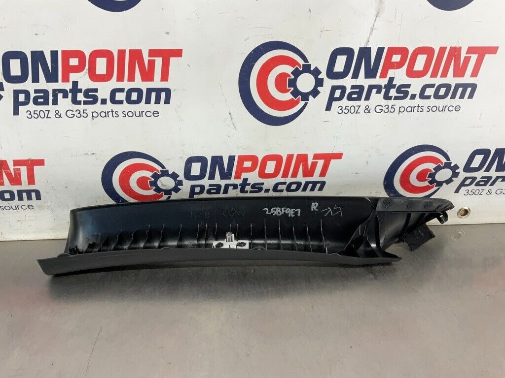2004 Nissan 350Z Passenger Right Interior A Pillar Trim 76911 OEM 25BF9E7 - On Point Parts Inc