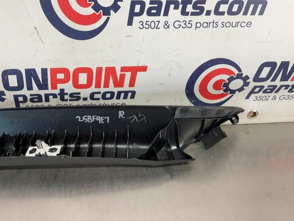 2004 Nissan 350Z Passenger Right Interior A Pillar Trim 76911 OEM 25BF9E7 - On Point Parts Inc