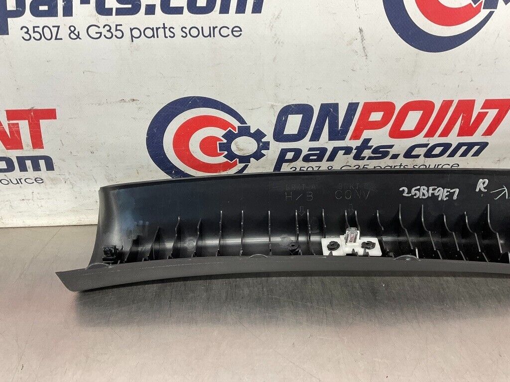 2004 Nissan 350Z Passenger Right Interior A Pillar Trim 76911 OEM 25BF9E7 - On Point Parts Inc