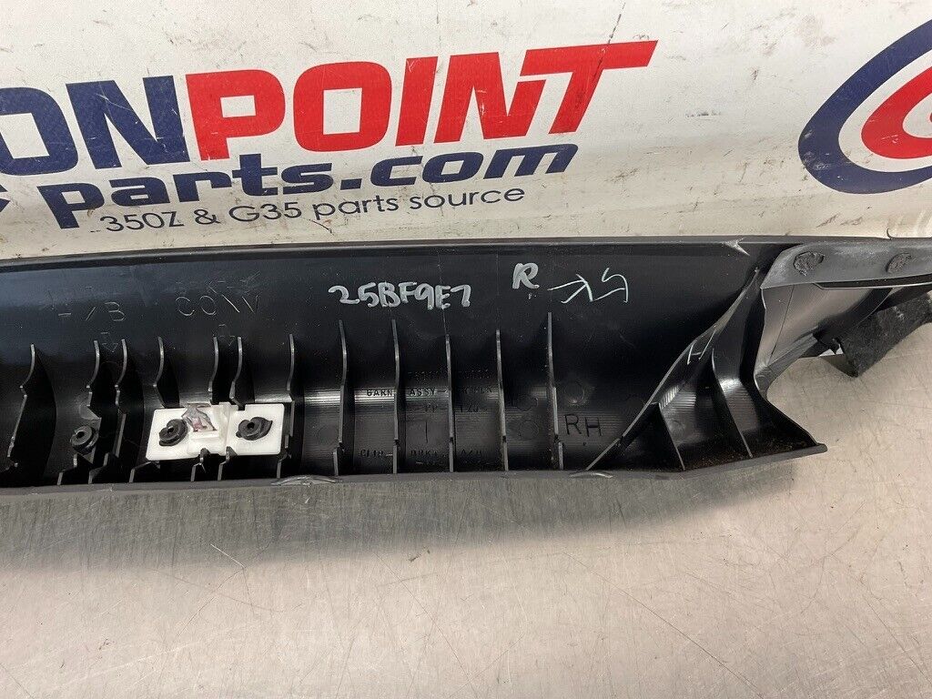 2004 Nissan 350Z Passenger Right Interior A Pillar Trim 76911 OEM 25BF9E7 - On Point Parts Inc