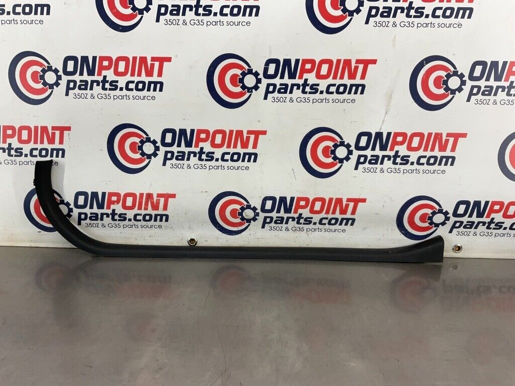 2004 Nissan 350Z Passenger Right Door Threshold Sill Trim 769B4 OEM 25BF9E7 - On Point Parts Inc