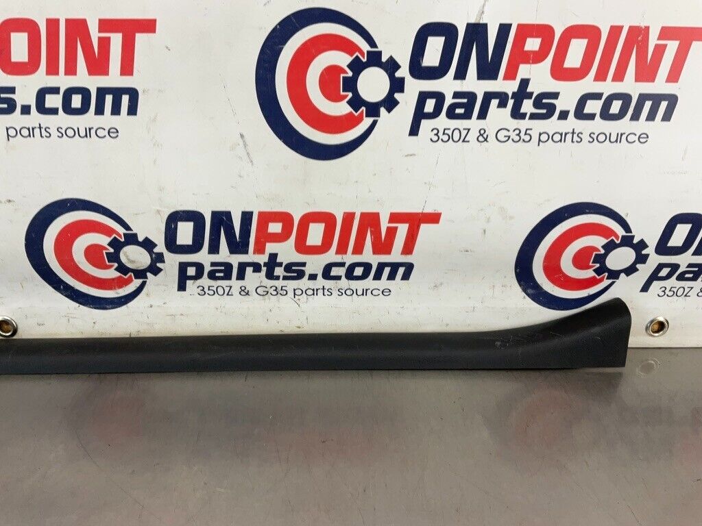 2004 Nissan 350Z Passenger Right Door Threshold Sill Trim 769B4 OEM 25BF9E7 - On Point Parts Inc