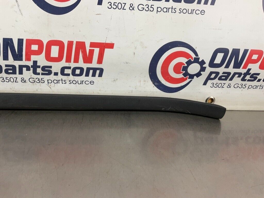 2004 Nissan 350Z Passenger Right Door Threshold Sill Trim 769B4 OEM 25BF9E7 - On Point Parts Inc