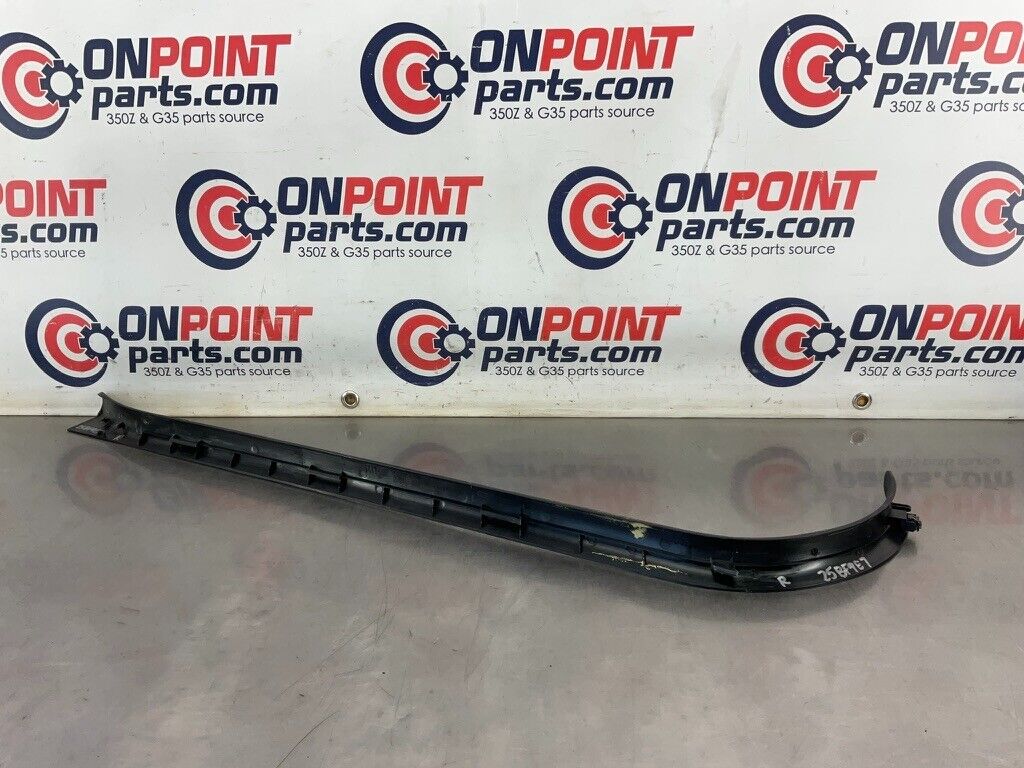 2004 Nissan 350Z Passenger Right Door Threshold Sill Trim 769B4 OEM 25BF9E7 - On Point Parts Inc