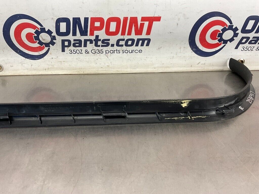 2004 Nissan 350Z Passenger Right Door Threshold Sill Trim 769B4 OEM 25BF9E7 - On Point Parts Inc