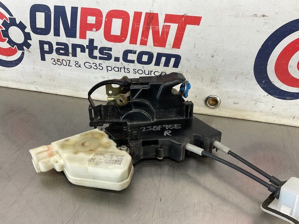2004 Nissan 350Z Passenger Right Door Lock Actuator OEM 25BF9EE - On Point Parts Inc