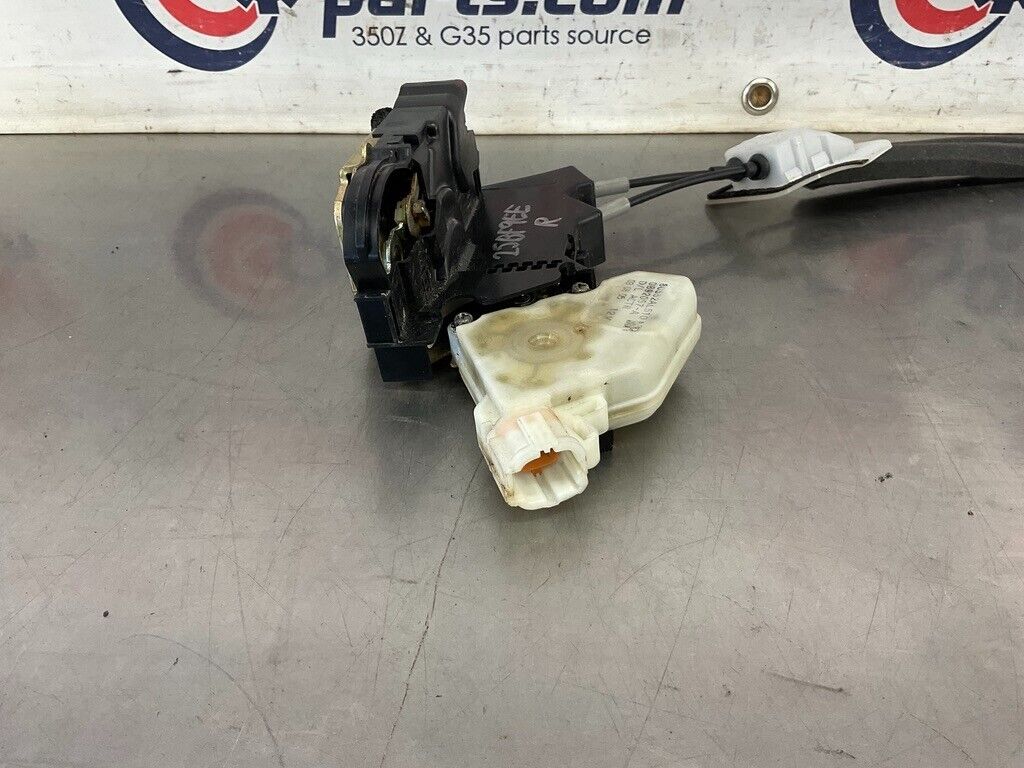 2004 Nissan 350Z Passenger Right Door Lock Actuator OEM 25BF9EE - On Point Parts Inc