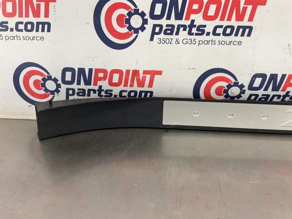 2004 Nissan 350Z Passenger Right Door Threshold Kick Plate Trim OEM 25BF9E7 - On Point Parts Inc
