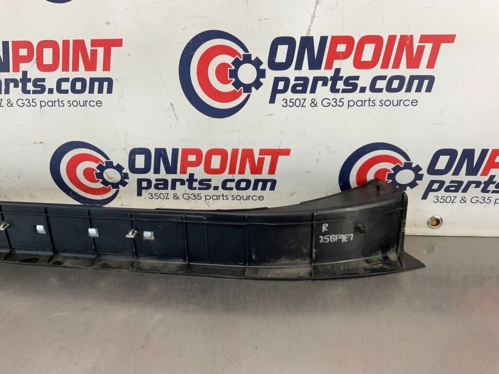2004 Nissan 350Z Passenger Right Door Threshold Kick Plate Trim OEM 25BF9E7 - On Point Parts Inc