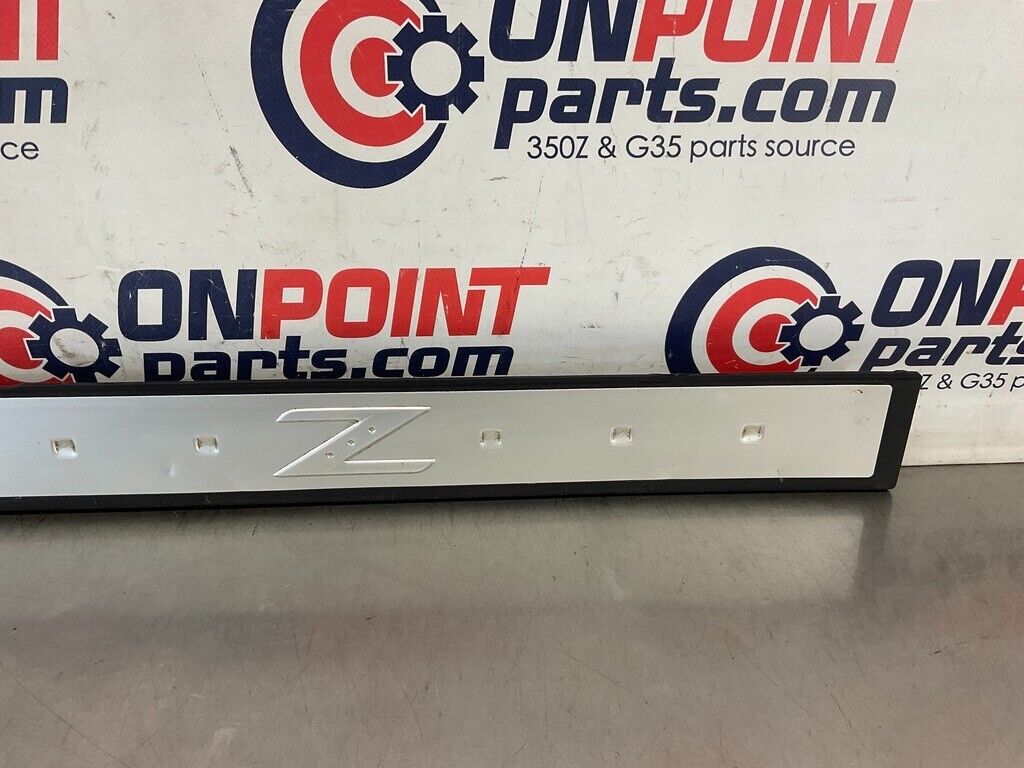 2004 Nissan 350Z Passenger Right Door Threshold Kick Plate Trim OEM 25BF9E7 - On Point Parts Inc