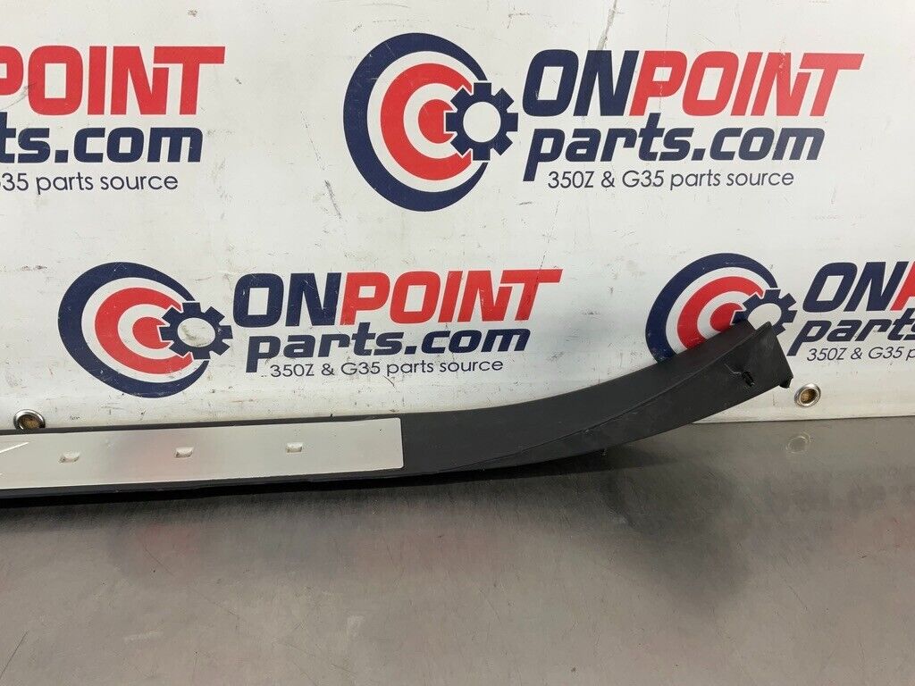 2004 Nissan 350Z Passenger Right Door Threshold Kick Plate Trim OEM 25BF9E7 - On Point Parts Inc