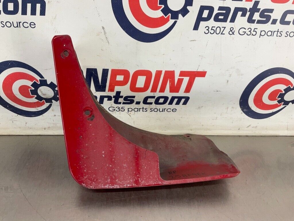 2004 Nissan 350Z Passenger Right Rear Mud Flap Splash Guard OEM 25BF9EK - On Point Parts Inc