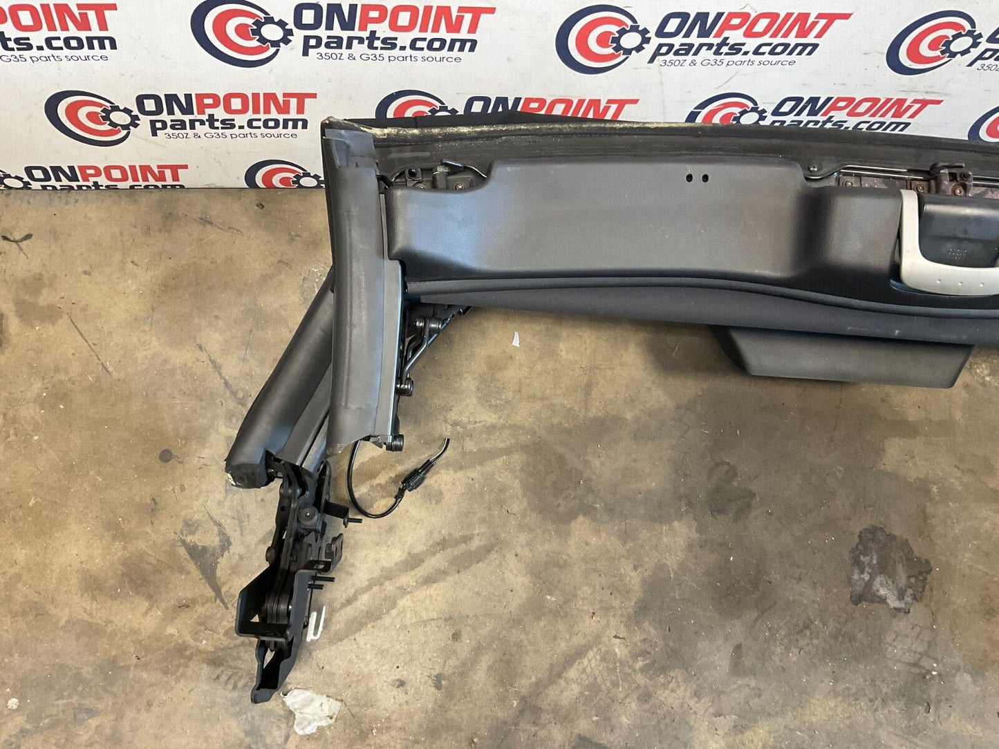 2004 Nissan 350Z Convertible Soft Top With Fifth Bow Motor OEM 25BF9E9 - On Point Parts Inc