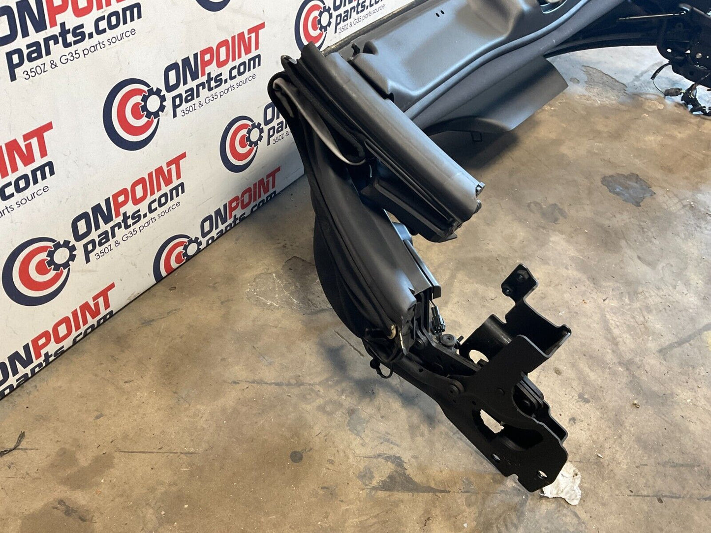 2004 Nissan 350Z Convertible Soft Top With Fifth Bow Motor OEM 25BF9E9 - On Point Parts Inc