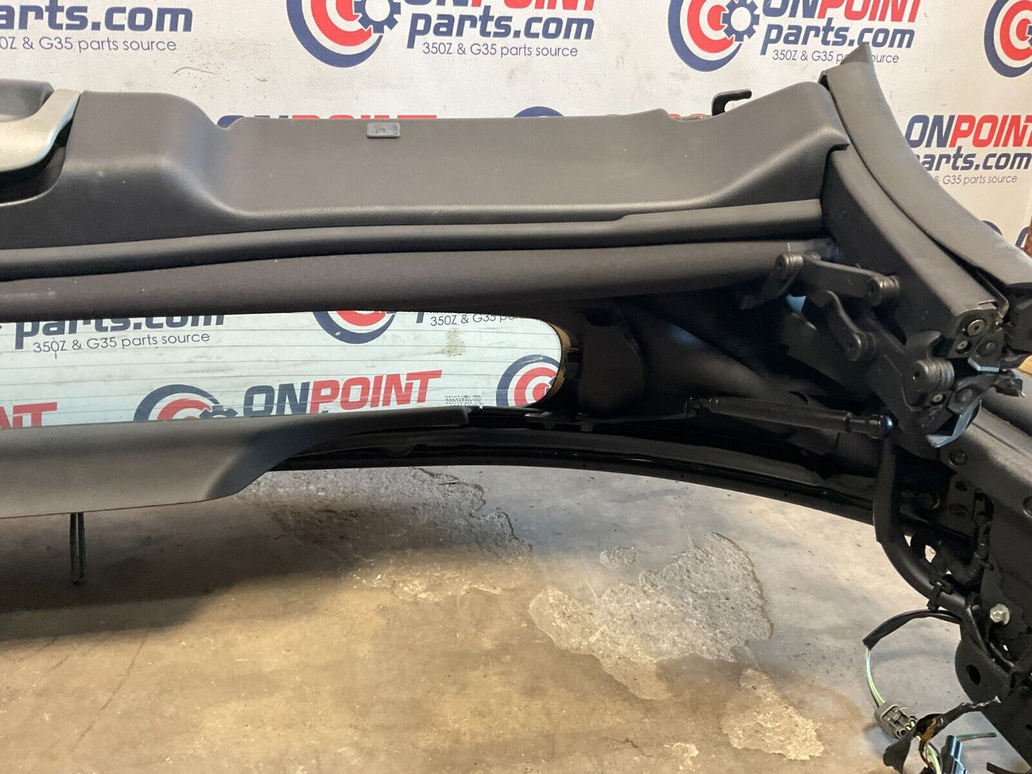 2004 Nissan 350Z Convertible Soft Top With Fifth Bow Motor OEM 25BF9E9 - On Point Parts Inc