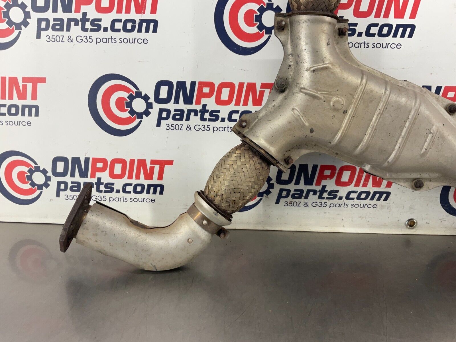 2004 Nissan 350Z Exhaust Y Flex Pipe OEM 25BF9E0 - On Point Parts Inc