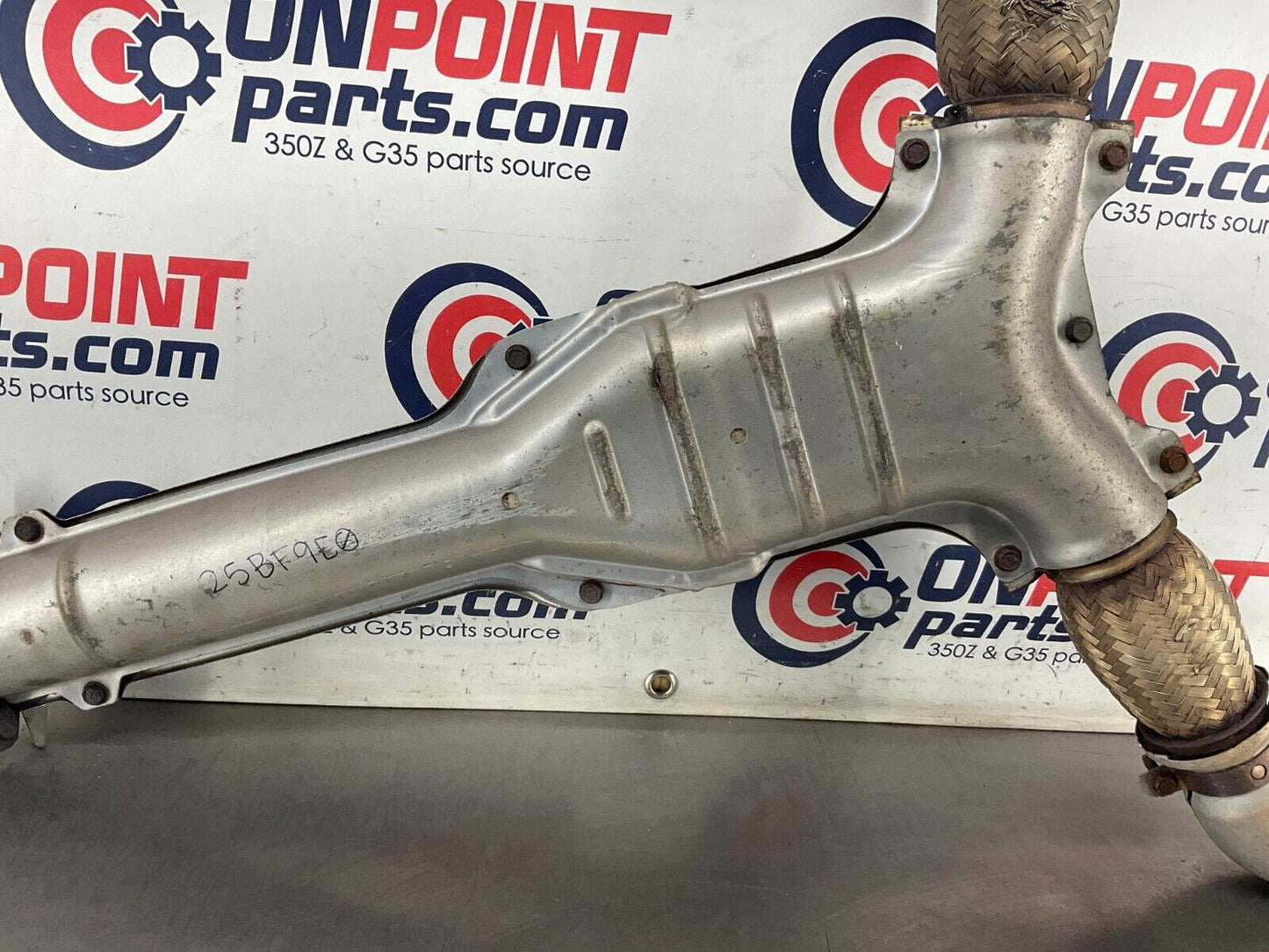 2004 Nissan 350Z Exhaust Y Flex Pipe OEM 25BF9E0 - On Point Parts Inc