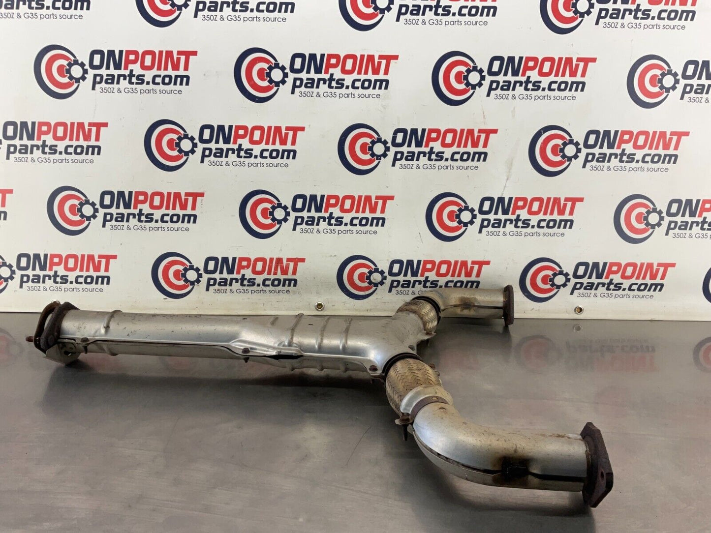 2004 Nissan 350Z Exhaust Y Flex Pipe OEM 25BF9E0 - On Point Parts Inc