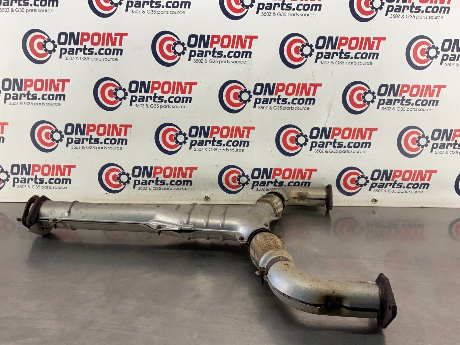 2004 Nissan 350Z Exhaust Y Flex Pipe OEM 25BF9E0 - On Point Parts Inc