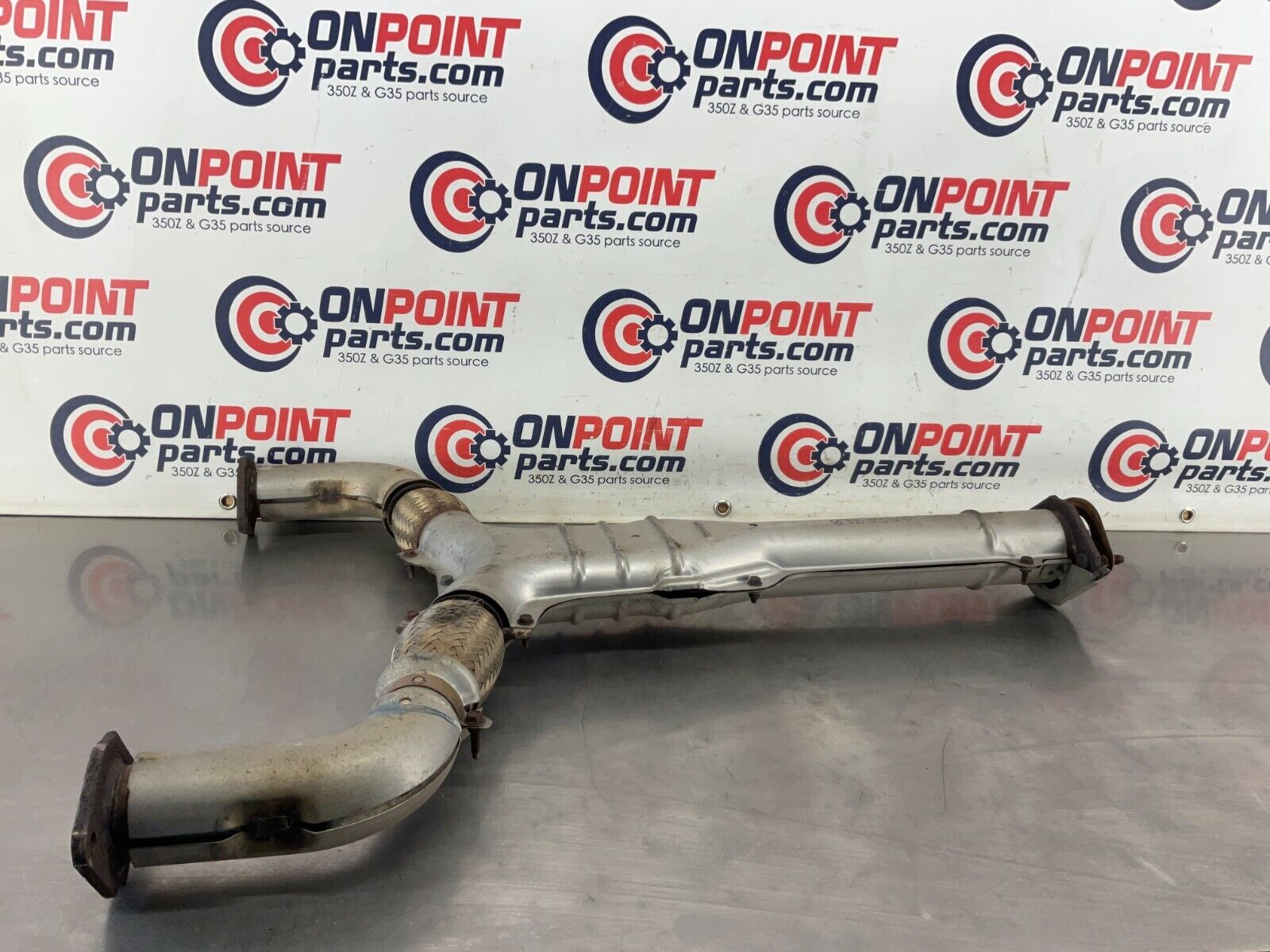 2004 Nissan 350Z Exhaust Y Flex Pipe OEM 25BF9E0 - On Point Parts Inc