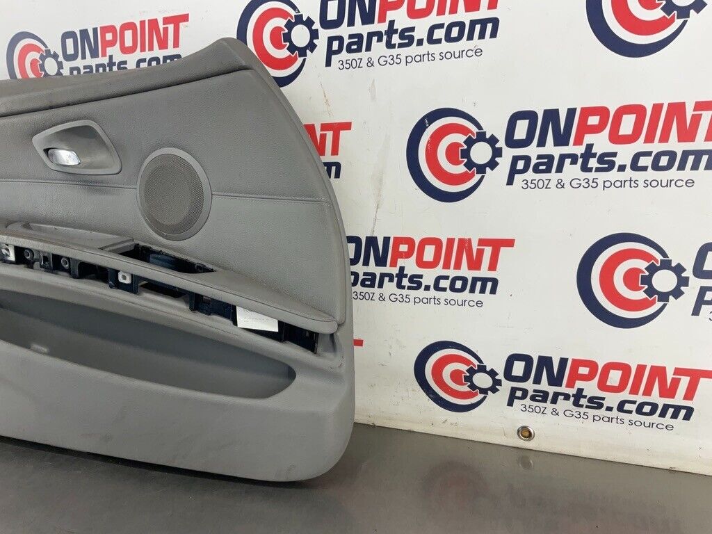 2006 BMW 330i E90 Driver Left Front Interior Door Panel OEM 12BF1E8 - On Point Parts Inc