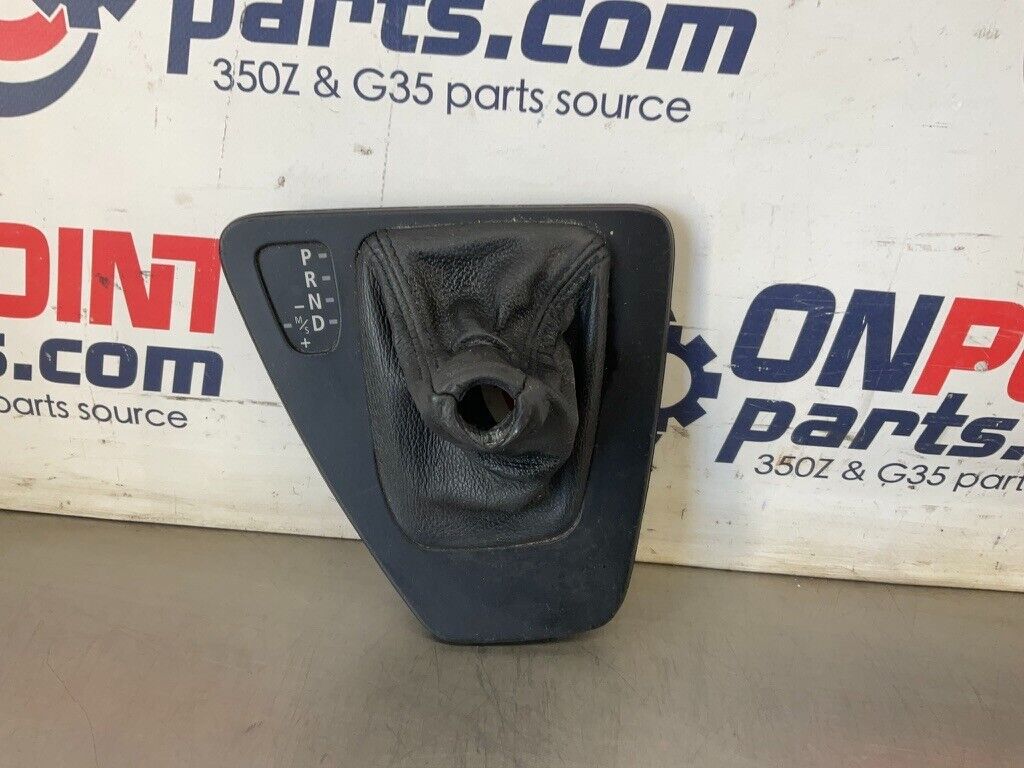 2006 BMW 330i E90 Sedan Automatic Gear Shifter Boot Bezel Trim OEM 12BF1EC - On Point Parts Inc