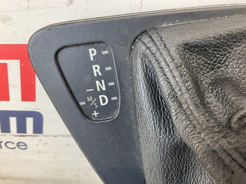 2006 BMW 330i E90 Sedan Automatic Gear Shifter Boot Bezel Trim OEM 12BF1EC - On Point Parts Inc
