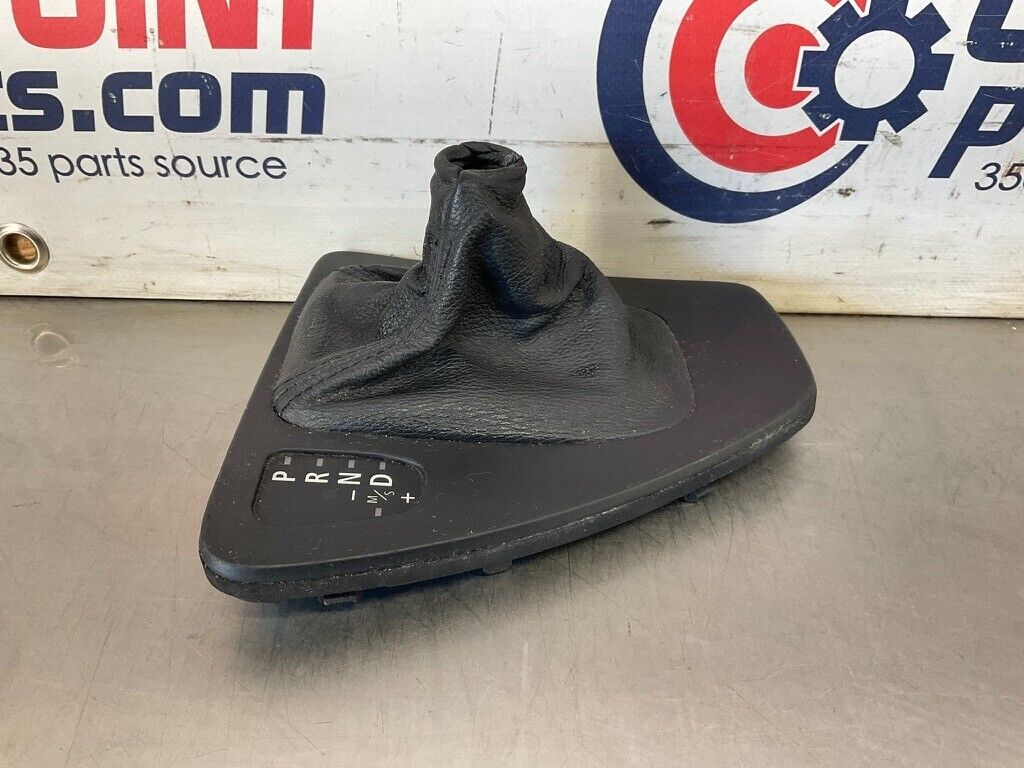 2006 BMW 330i E90 Sedan Automatic Gear Shifter Boot Bezel Trim OEM 12BF1EC - On Point Parts Inc