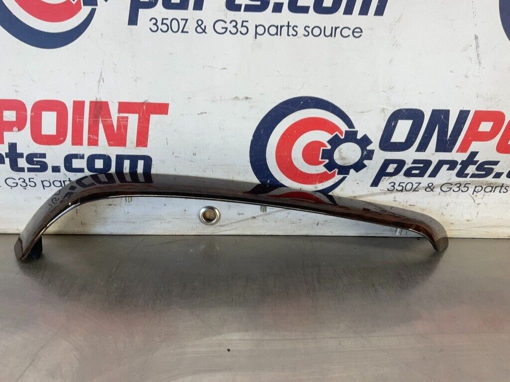 2006 BMW E90 Passenger Right Rear Wood Grain Door Panel Trim Walnut OEM 12BF1EE - On Point Parts Inc