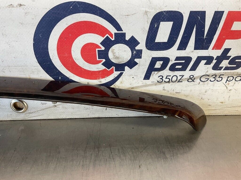 2006 BMW E90 Passenger Right Rear Wood Grain Door Panel Trim Walnut OEM 12BF1EE - On Point Parts Inc