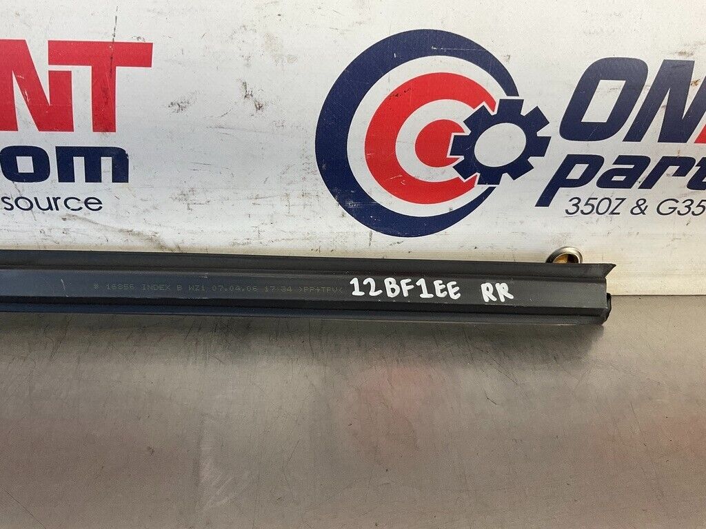 2006 BMW 330i E90 Sedan Passenger Right Rear Window Weatherstrip OEM 12BF1EE - On Point Parts Inc