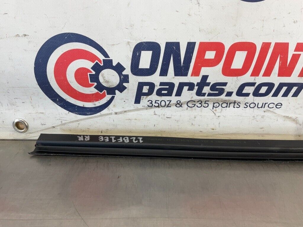 2006 BMW 330i E90 Sedan Passenger Right Rear Window Weatherstrip OEM 12BF1EE - On Point Parts Inc