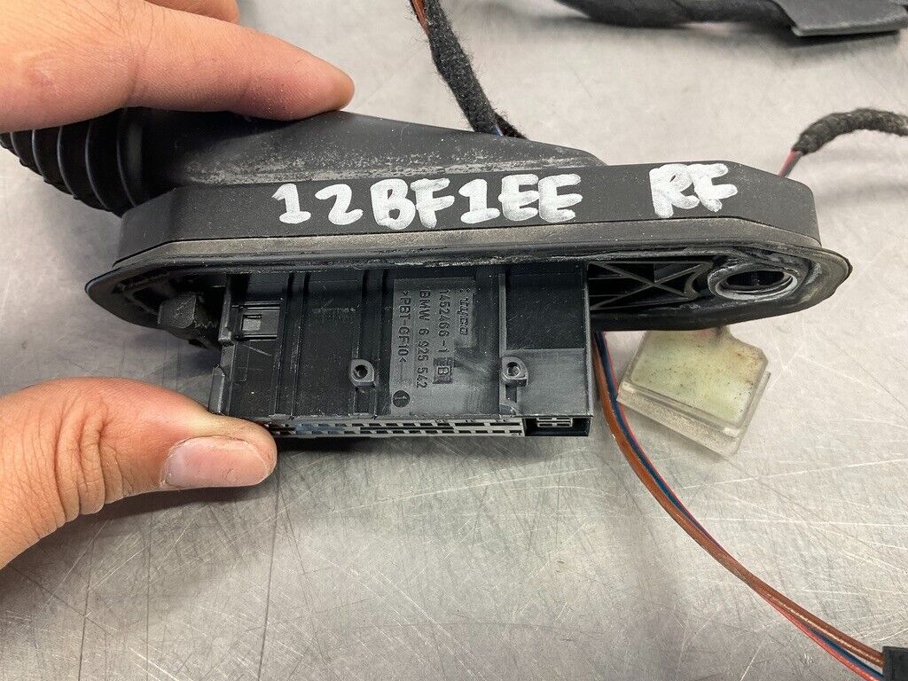 2006 BMW 330i E90 Sedan Passenger Right Front Door Wiring Harness OEM 12BF1EE - On Point Parts Inc