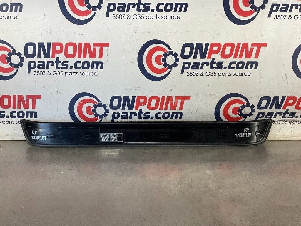 2006 BMW 330i E90 Passenger Right Front Door Threshold Kick Plate OEM 12BF1E7 - On Point Parts Inc