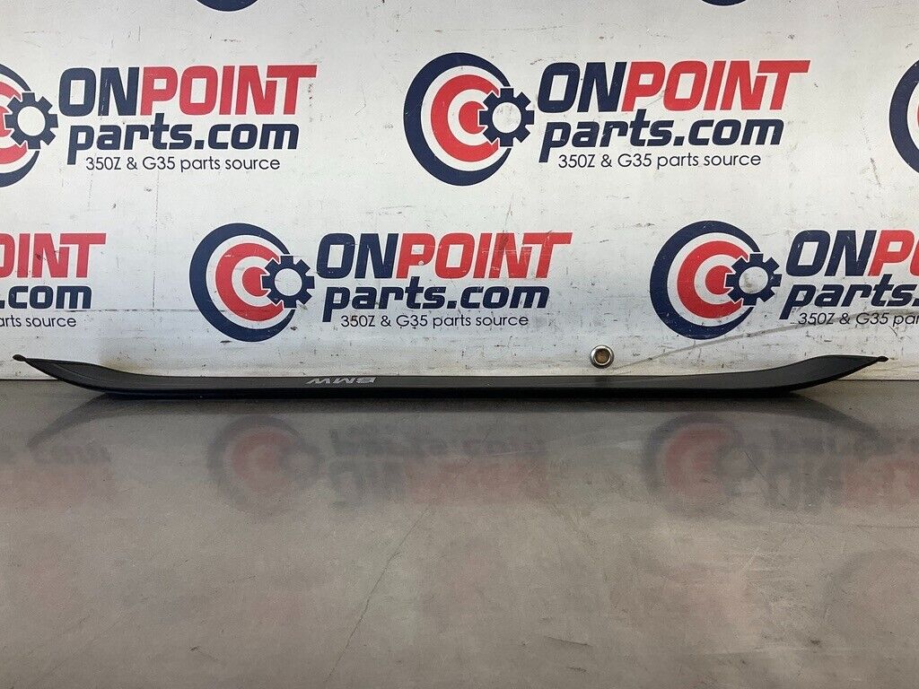 2006 BMW 330i E90 Passenger Right Front Door Threshold Kick Plate OEM 12BF1E7 - On Point Parts Inc
