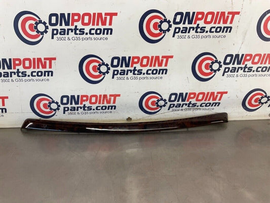 2006 BMW 330i E90 Passenger Right Front Wood Grain Door Panel Trim OEM 12BF1E7 - On Point Parts Inc
