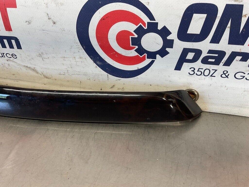 2006 BMW 330i E90 Sedan Driver Left Rear Wood Door Panel Trim OEM 12BF1EA - On Point Parts Inc