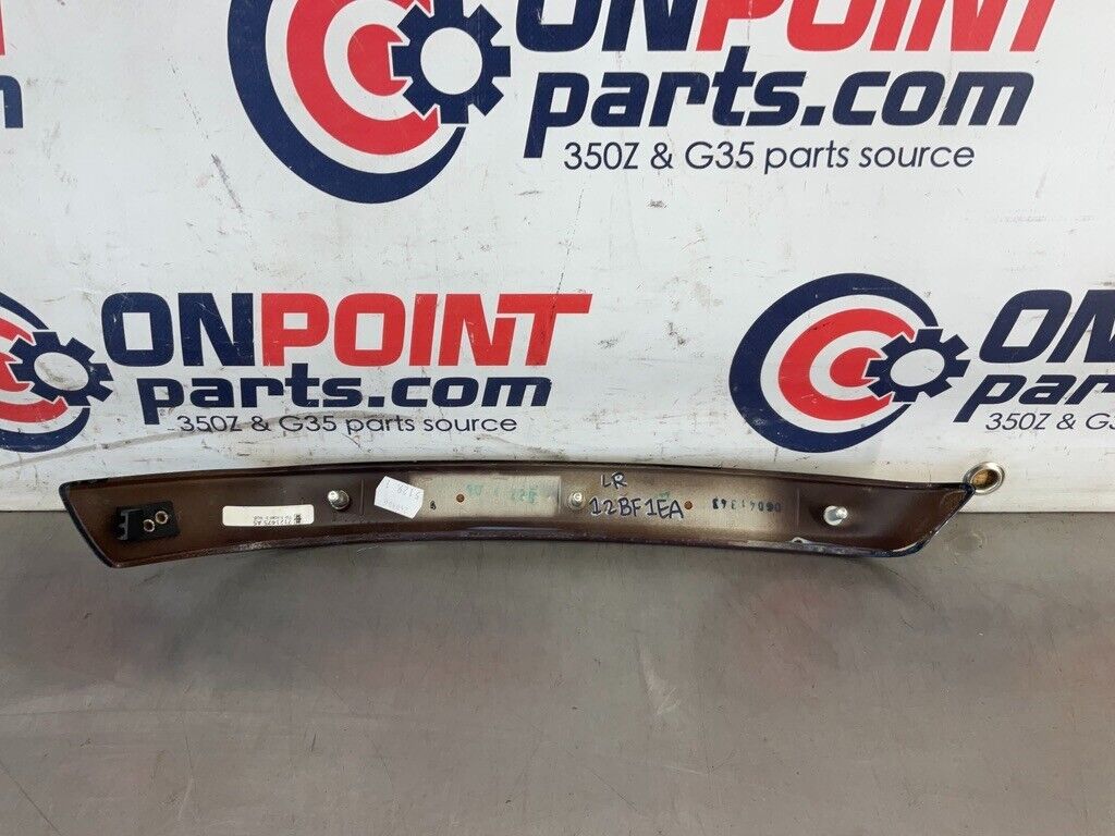 2006 BMW 330i E90 Sedan Driver Left Rear Wood Door Panel Trim OEM 12BF1EA - On Point Parts Inc