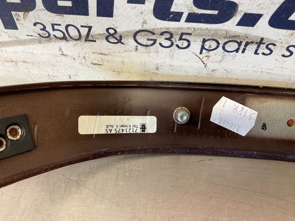 2006 BMW 330i E90 Sedan Driver Left Rear Wood Door Panel Trim OEM 12BF1EA - On Point Parts Inc